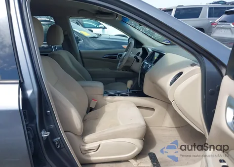 2015 Nissan Pathfinder S из США, поврежденный, VIN 5N1AR2MN3FC659737